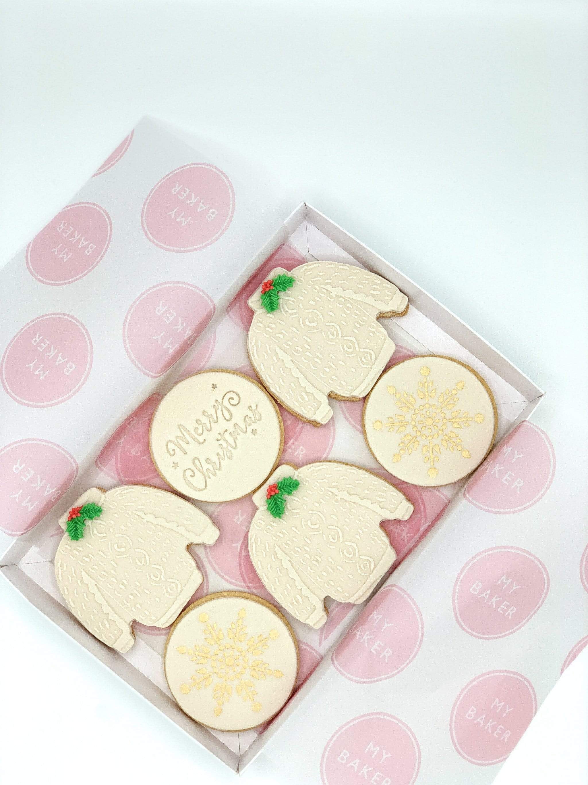 Christmas Jumper Decorated Cookies - Image 3
