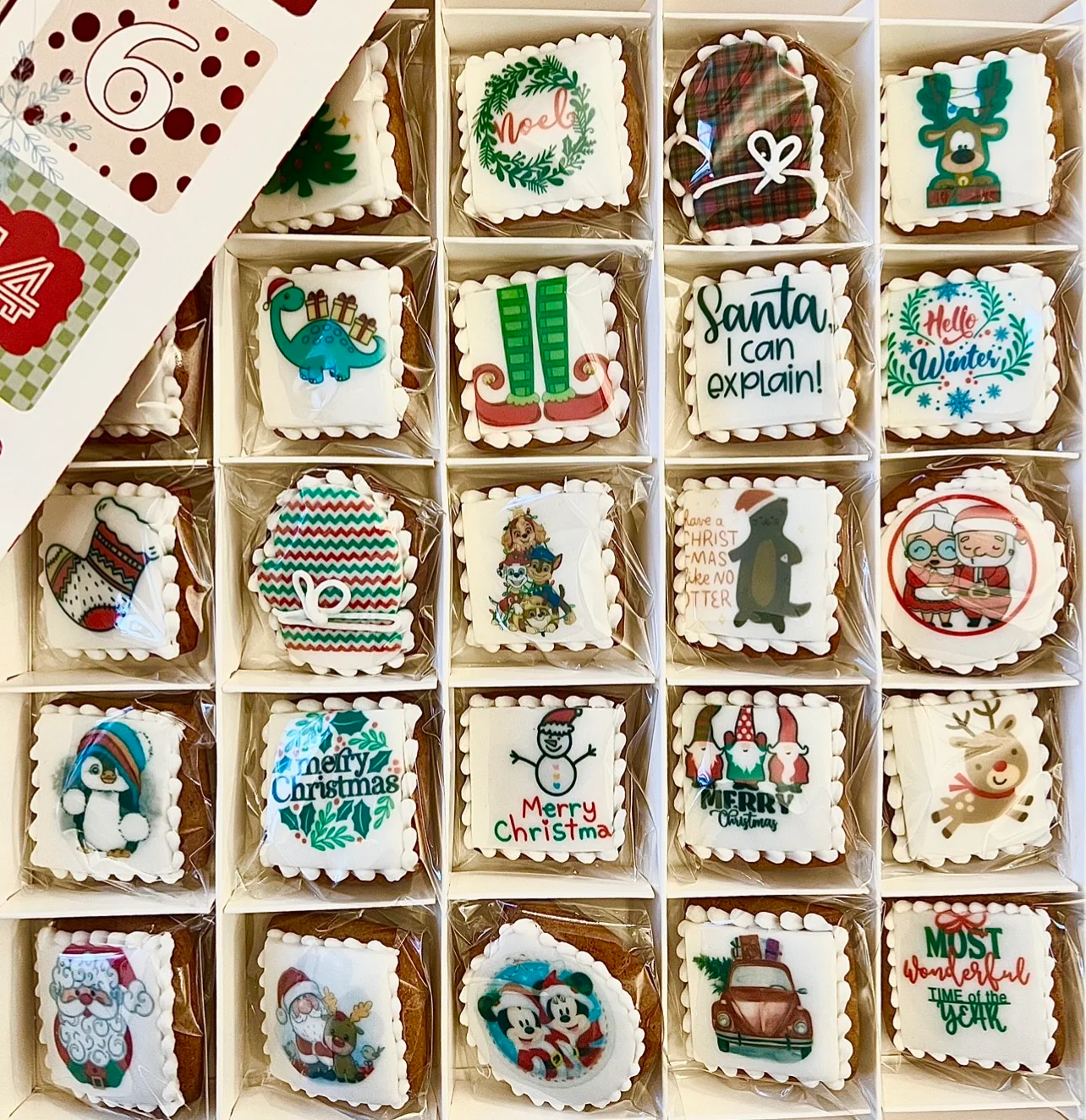 Cookie Advent Calendar (Large Corporate Quantities)
