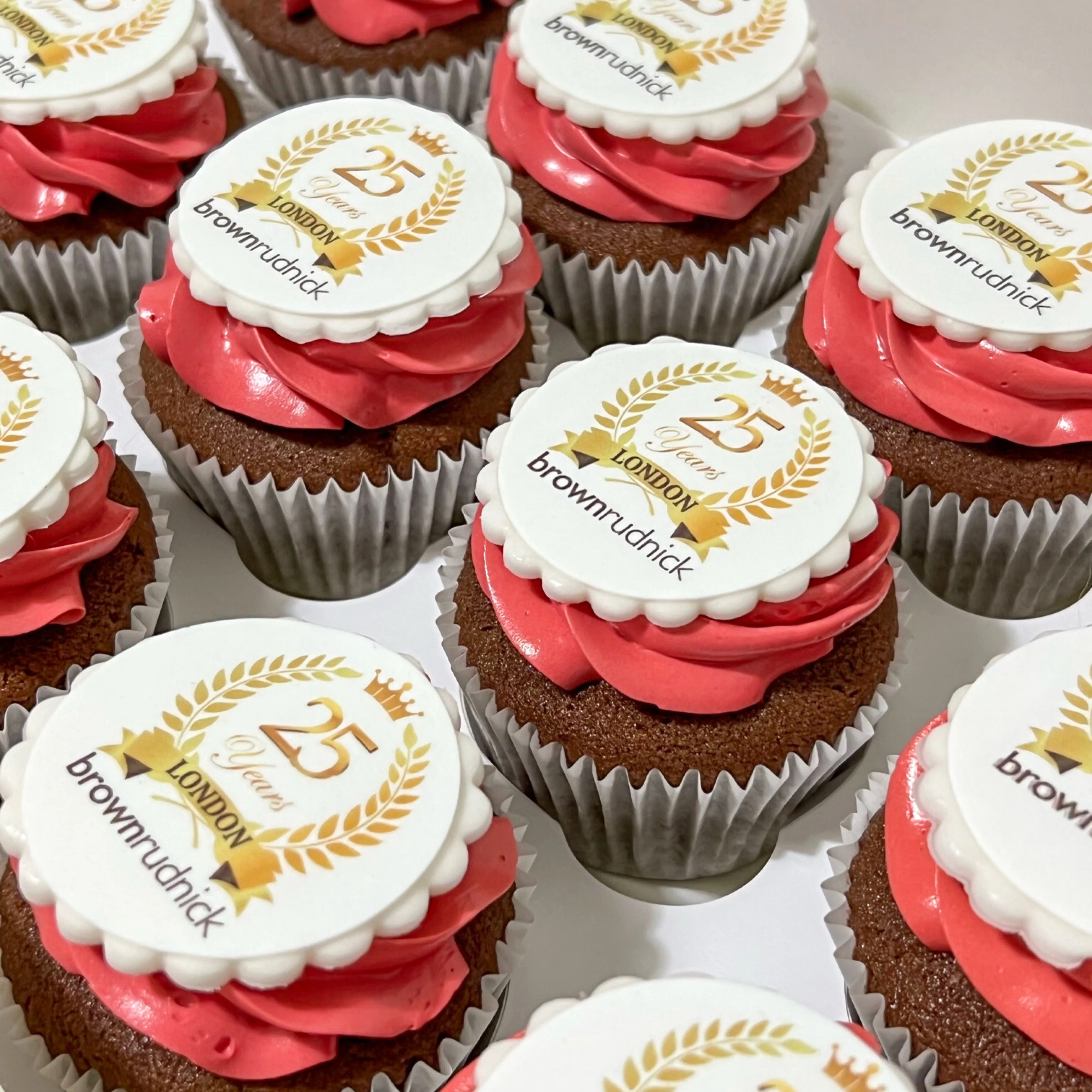 Edible Image Corporate Cupcakes Delivered to London and Across The UK - Image 6