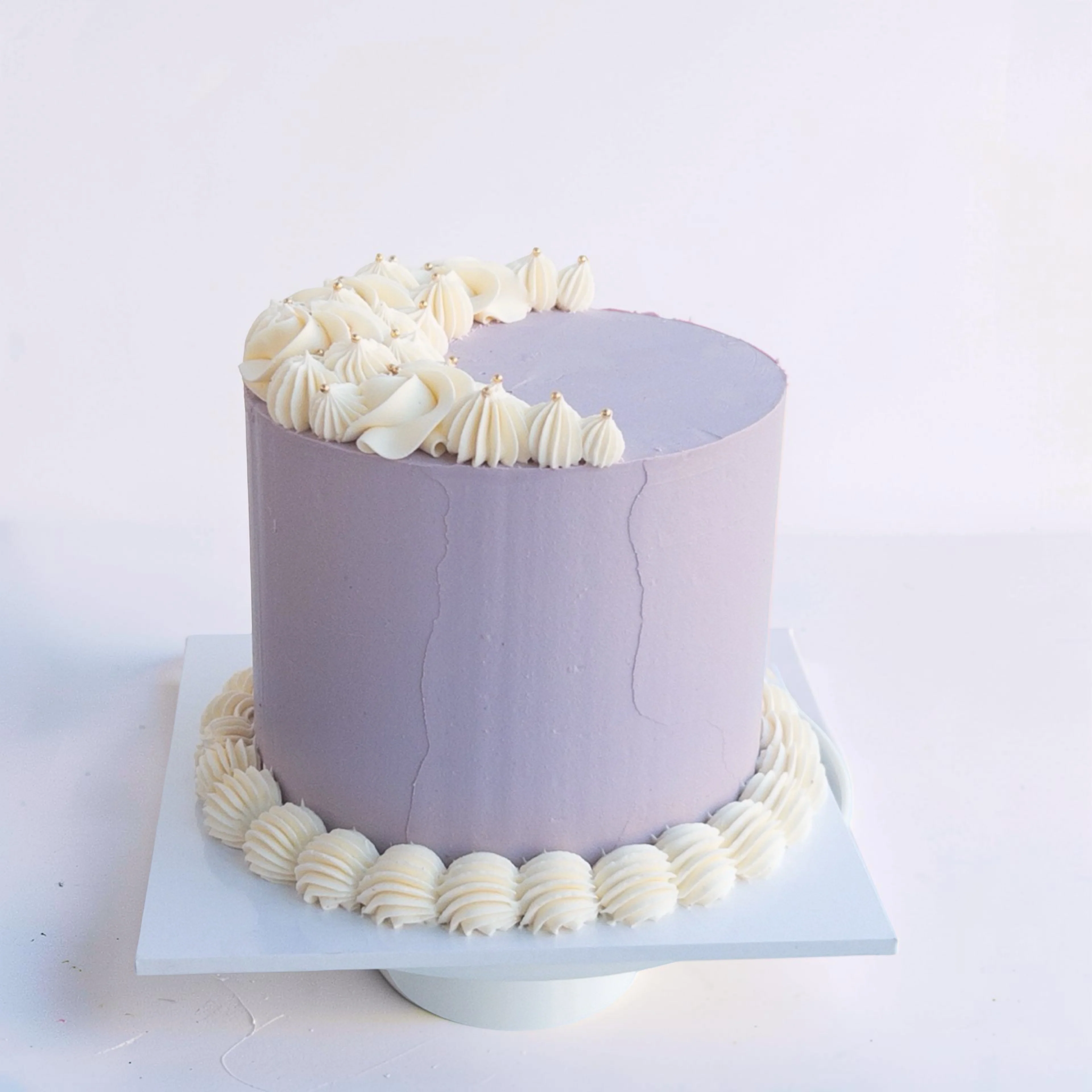 Eid Crescent Buttercream Cake