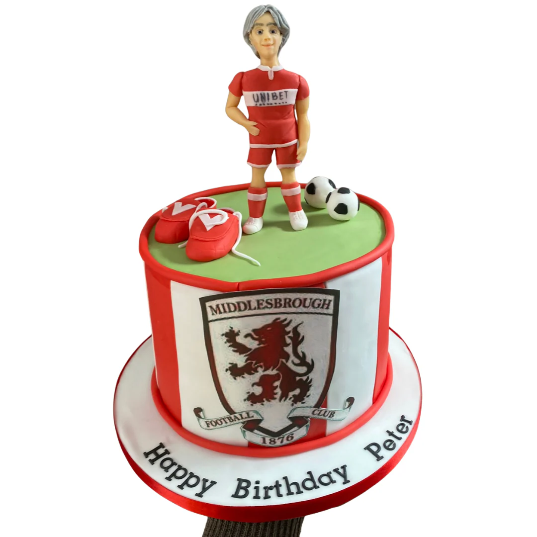 Goal-Getter Glory Footballer Cake - Image 4