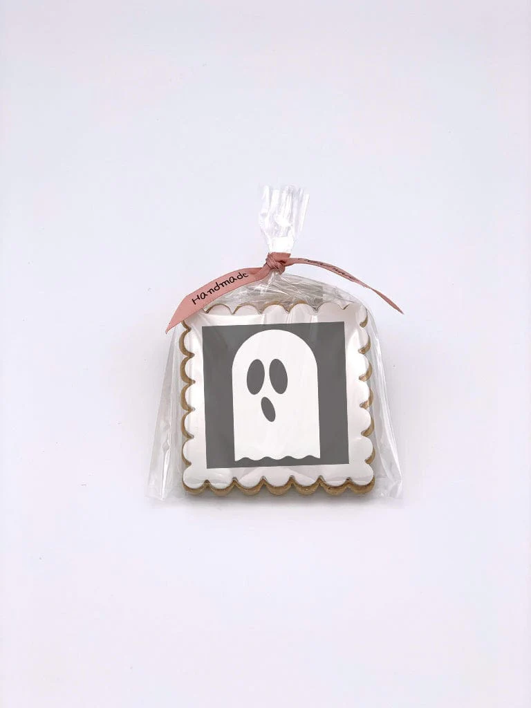 Individually Packaged Ghost Cookies