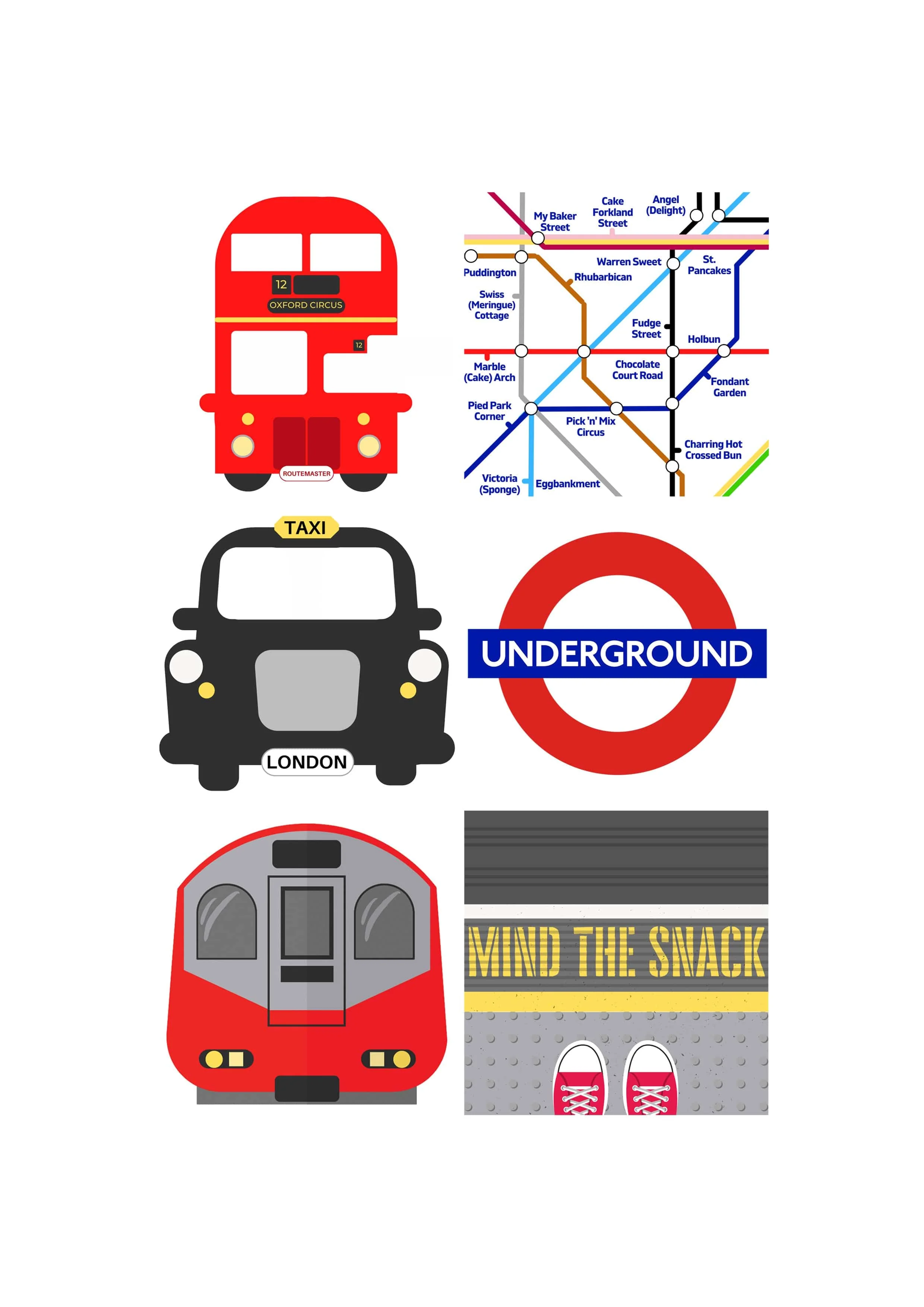 Individually Packaged London Transport Cookies - Image 2