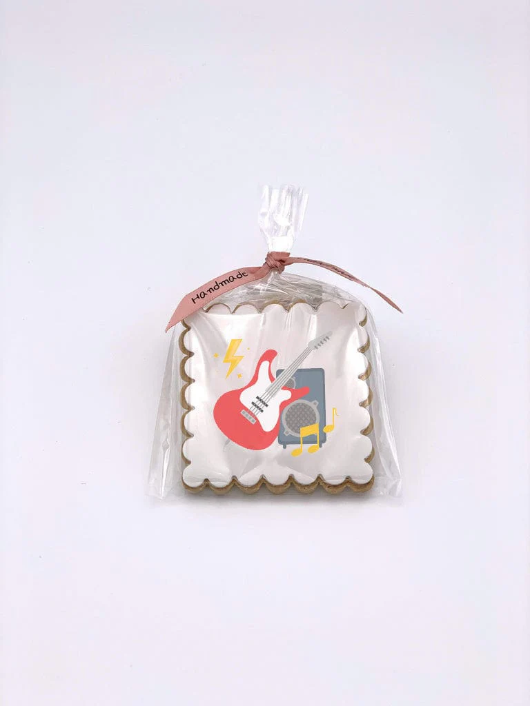Individually Packaged Musical Instrument Cookies