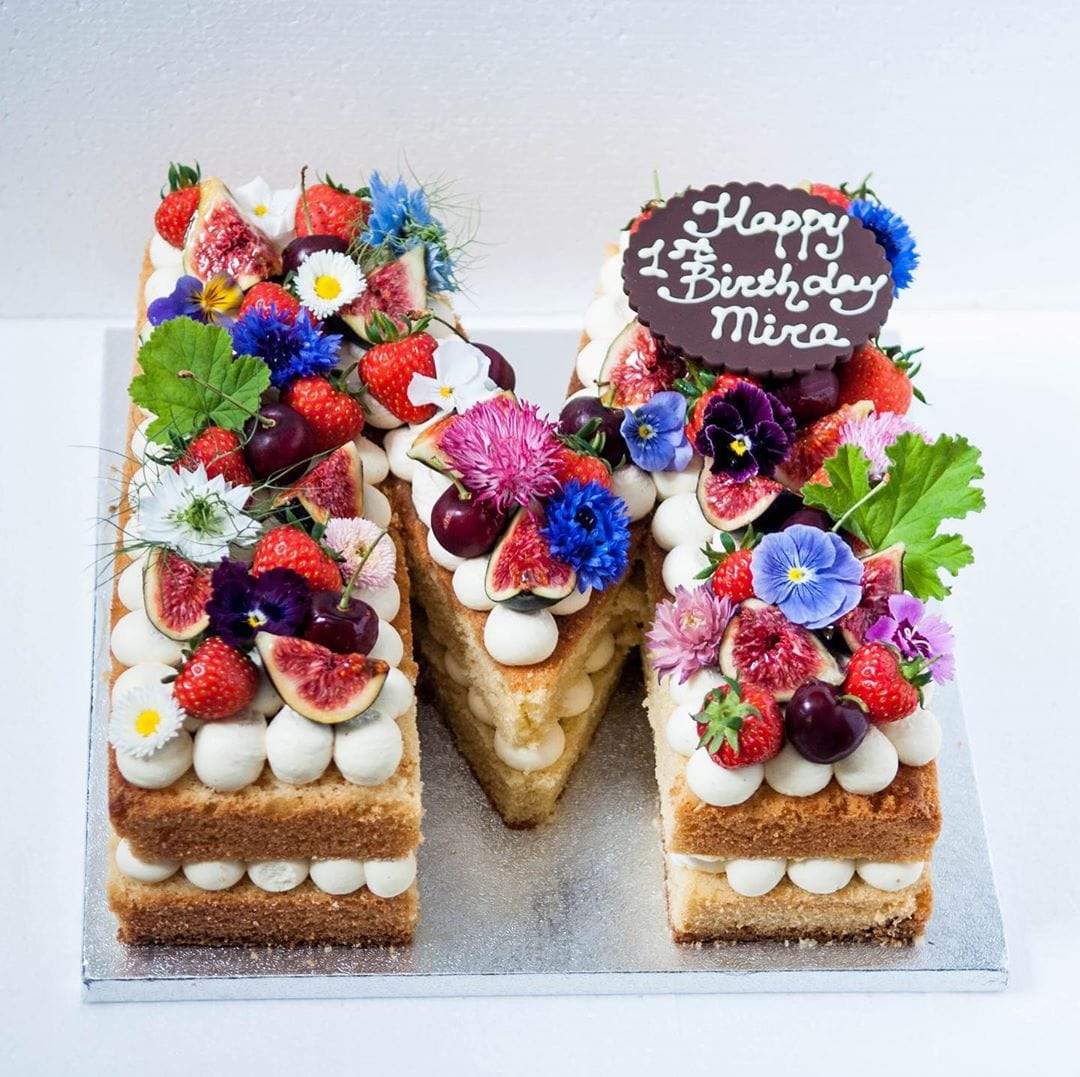 Letters Eat Cake (Single Letter)