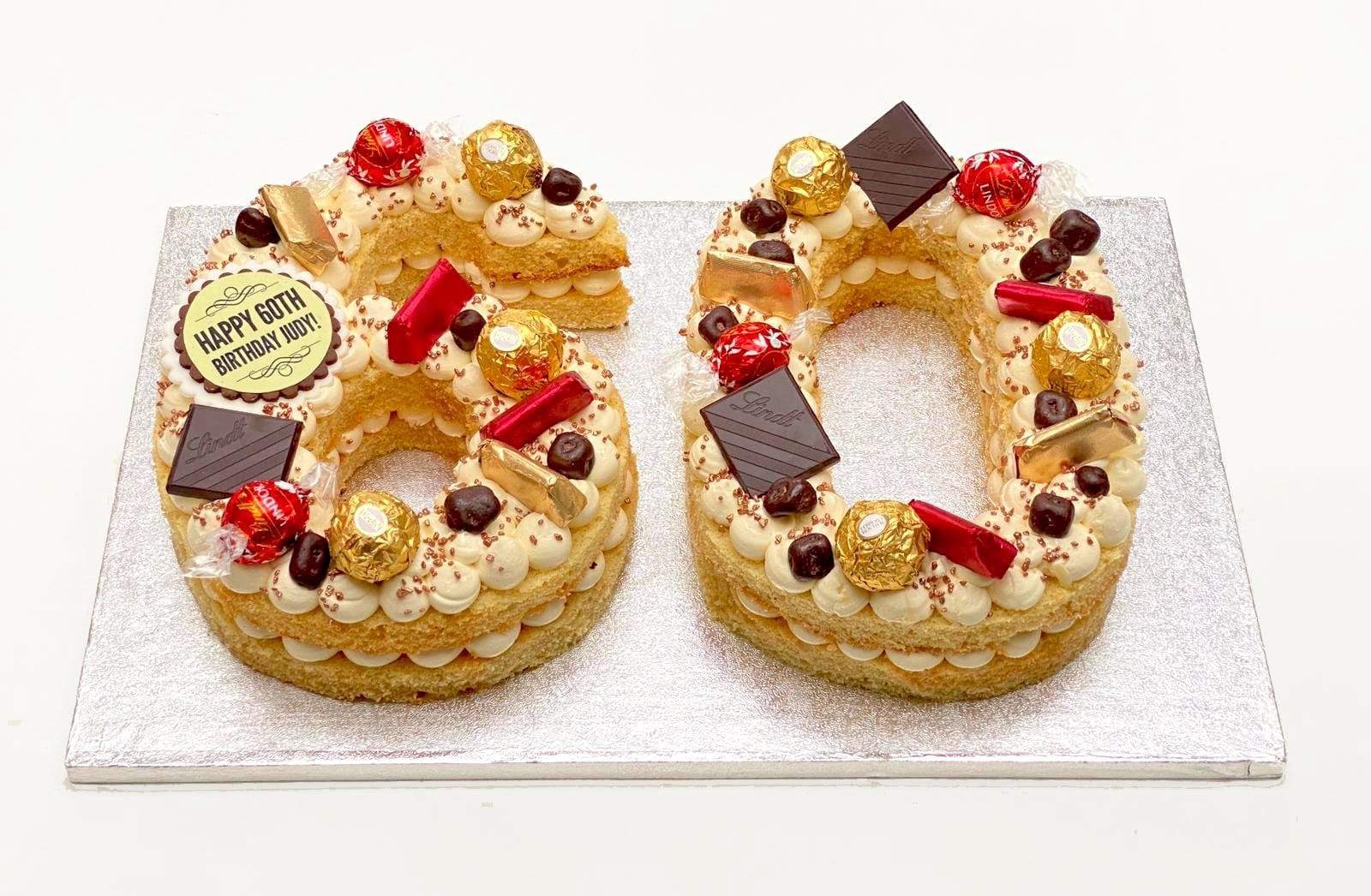 Double Digit Choose Your Number Cake (48 hours notice required) - Image 3