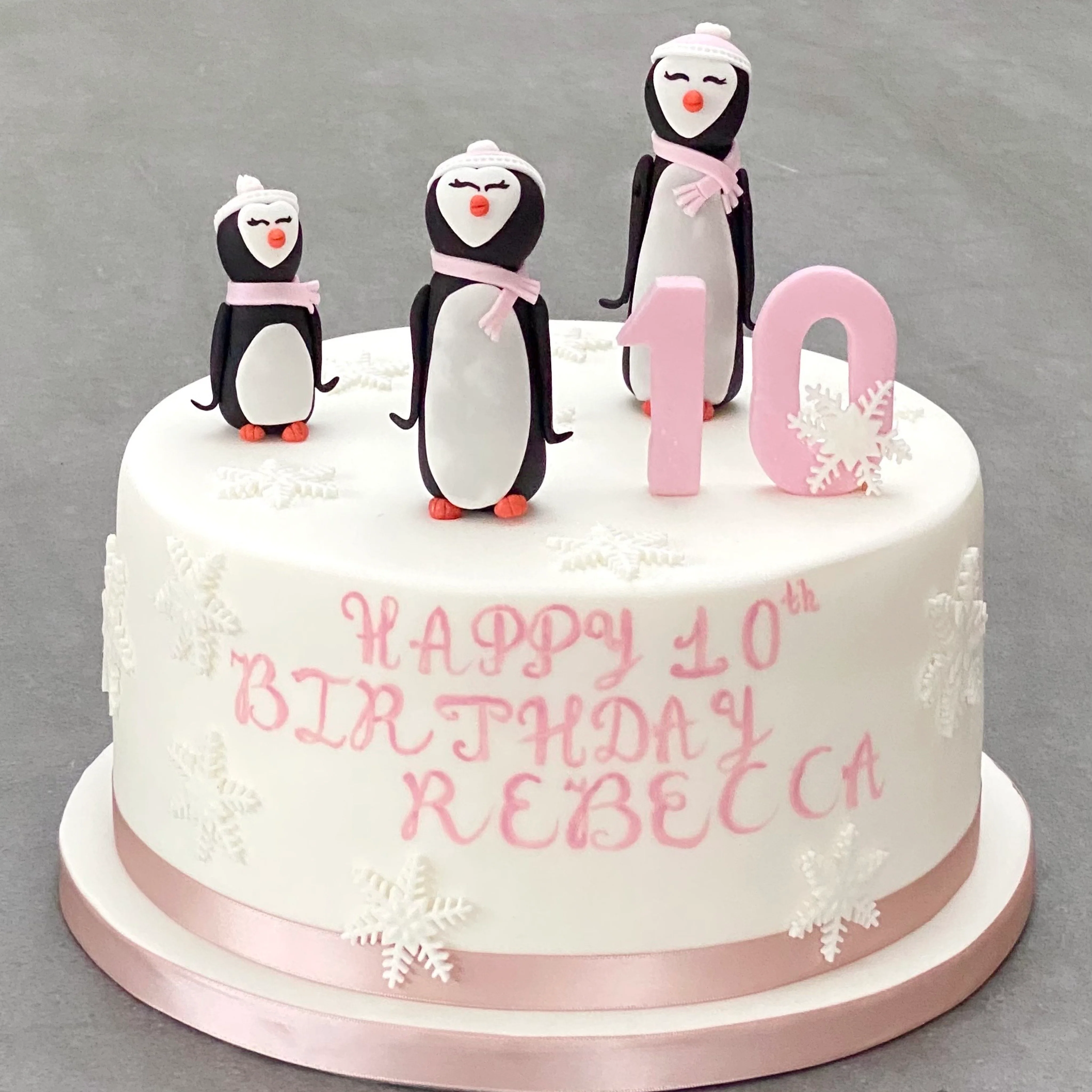 Ice To Meet You Penguin Cake - Image 2