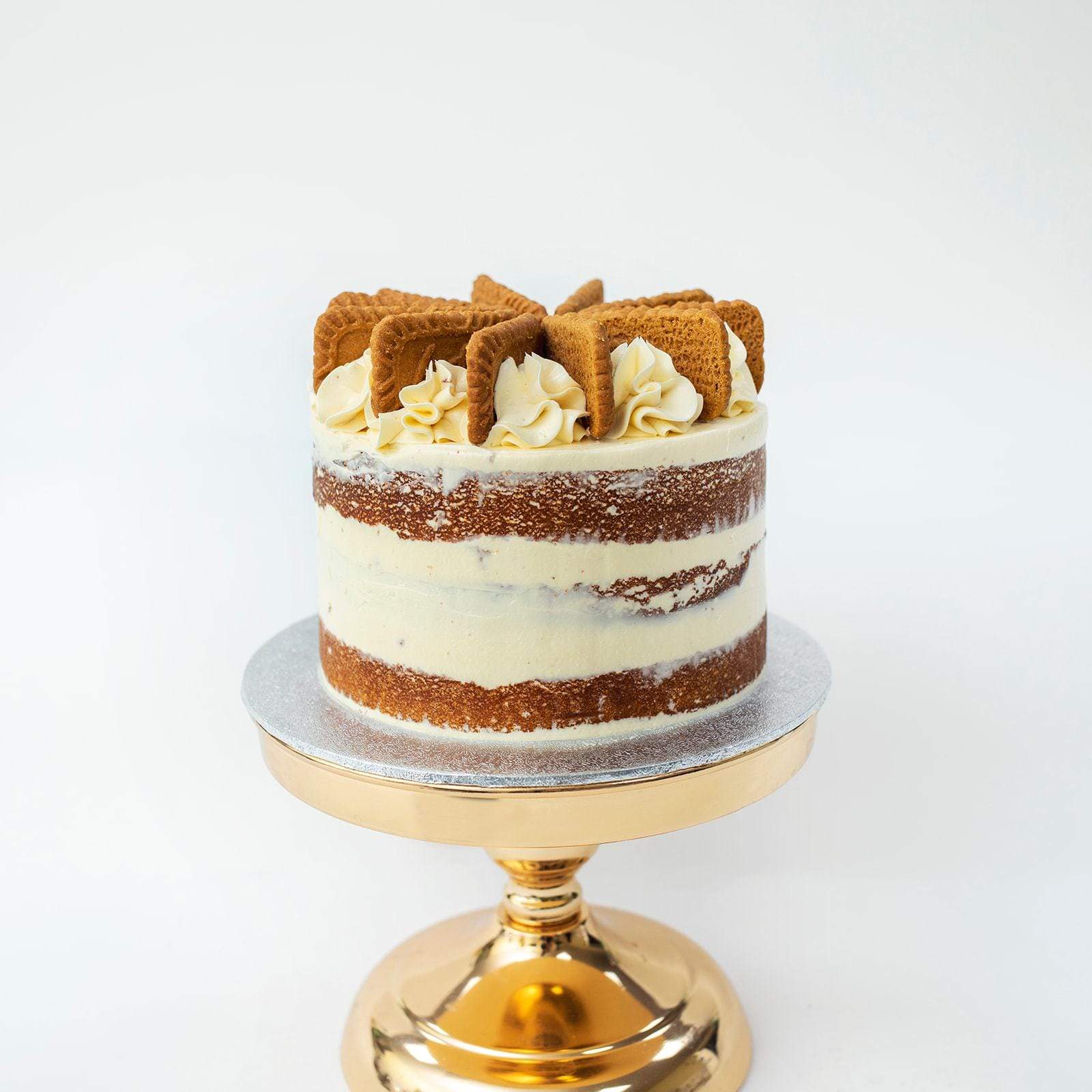 Semi Naked Biscoff Cake